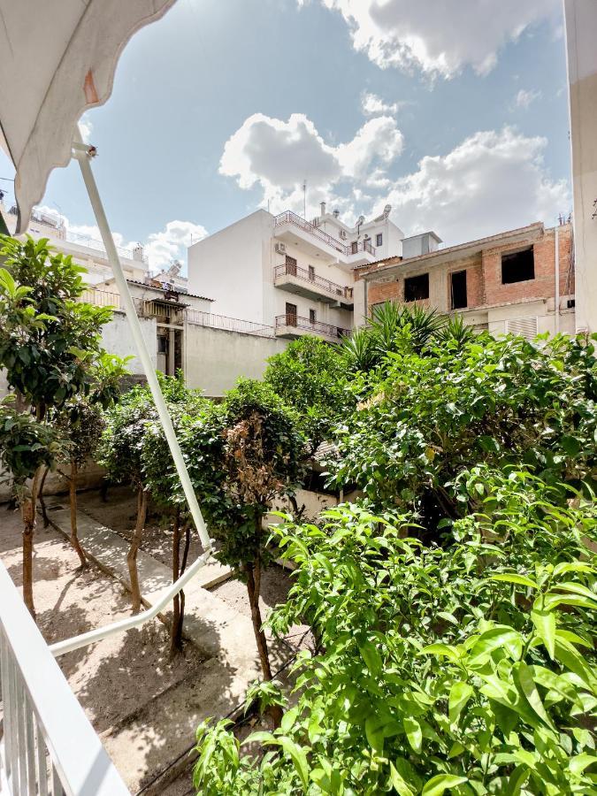 Metro Chic Haven: Modernized Urban Studio Near The Tram Athen Eksteriør billede